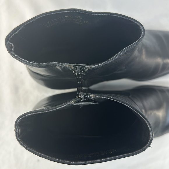 Lauren Ralph Lauren Leather Almond Toe Bootie - Picture 8 of 10